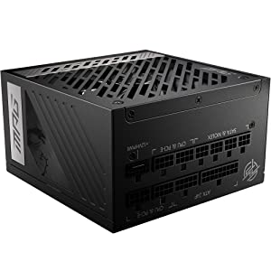 MSI MPG A1000G PCIE 5 & ATX 3.0 Gaming Power Supply - Full