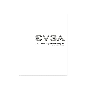 EVGA CLC 120mm All-In-One CPU Liquid Cooler, 1x 120mm Fan, Intel, 5 YR Warranty, 400-HY-CL11-V1 CL11 Non-RGB