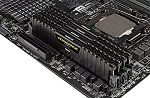 Corsair CMK8GX4M2A2400C14 Vengeance® LPX 8GB (2x4GB) DDR4 DRAM 2400MHz (PC4-19200) C14 Memory Kit - Black Black 8GB Kit (2x4GB) 2400MHz C14