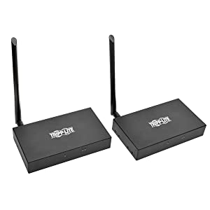 Tripp Lite Wireless HDMI Extender, 1080p with IR Control, 200 m / 650-ft. (B126-1A1-WHD2),Black 200M (650ft)