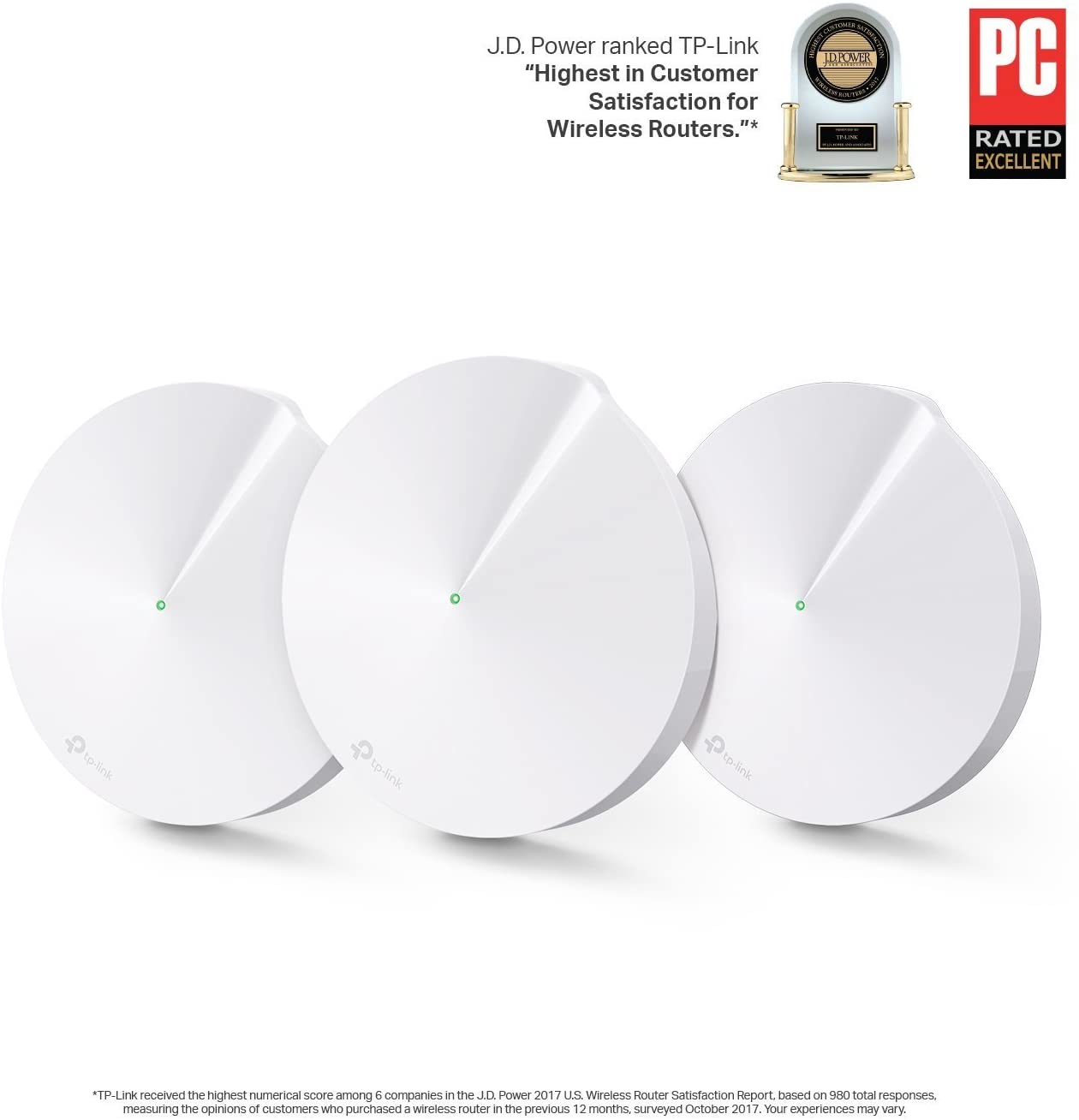 TP-Link Networking Deco M5(3-Pack)/CA AC1300 Whole-Home Wi-Fi System Retail