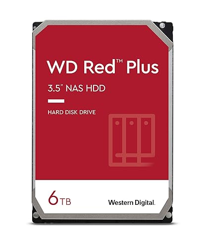 Western Digital Red Plus WD60EFPX 3.5 6000 GB Serial ATA III Internal Hard Drive