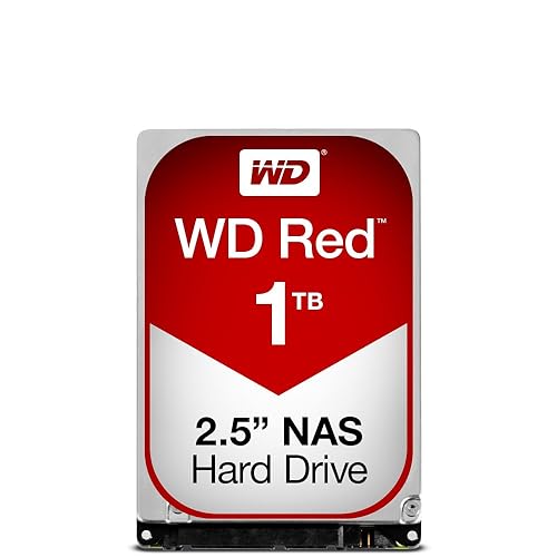 Western Digital Red WD10JFCX 1 TB Hard Drive - 2.5 Inch Internal - SATA (SATA/600) - Conventional Magnetic Recording (CMR) Method