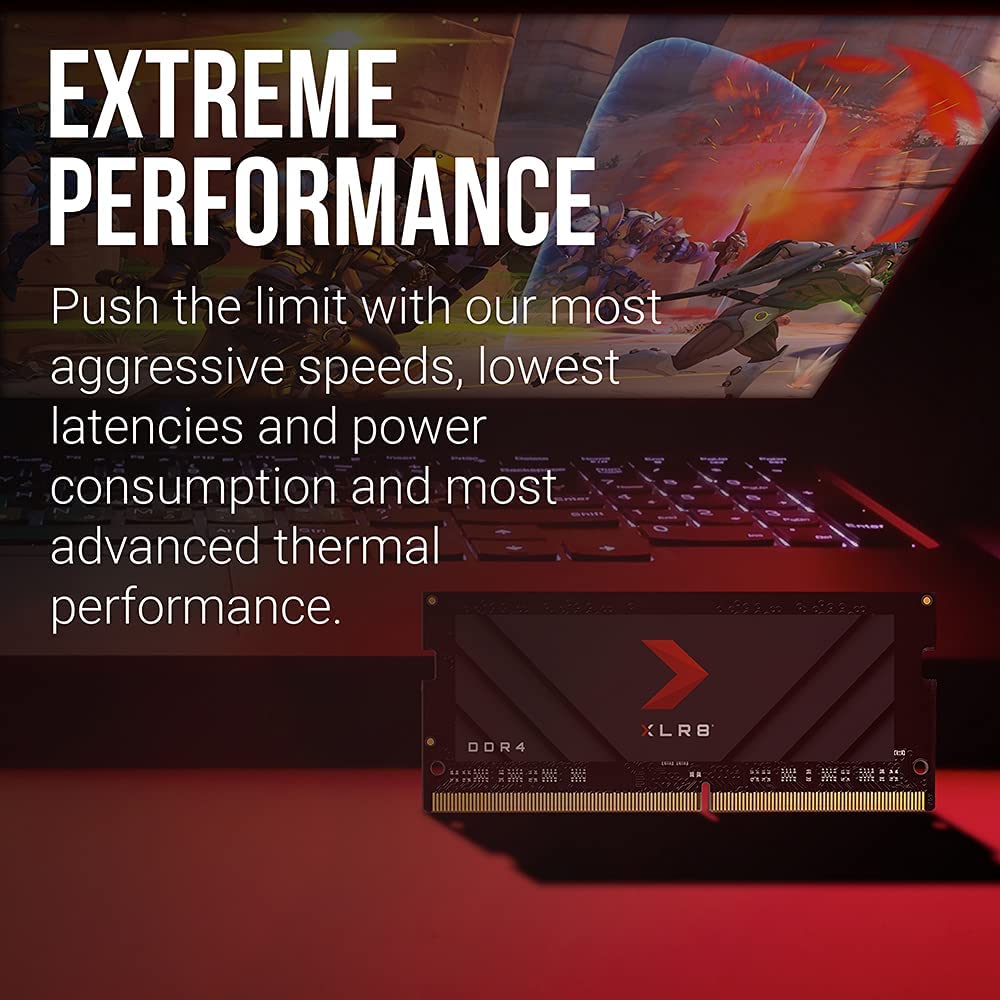 PNY 16GB XLR8 Gaming DDR4 3200MHz Notebook Memory – (MN16GSD43200X)?