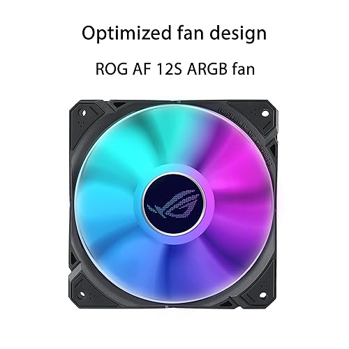ASUS ROG Ryujin II 240 ARGB All-in-one Liquid CPU Cooler 240mm Radiator (3.5" Color LCD, Embedded Pump Fan, 2X ROG 120mmARGB Radiator Fans,Compatible with Intel LGA1700,1200 and AM5, AM4 Socket),BLACK