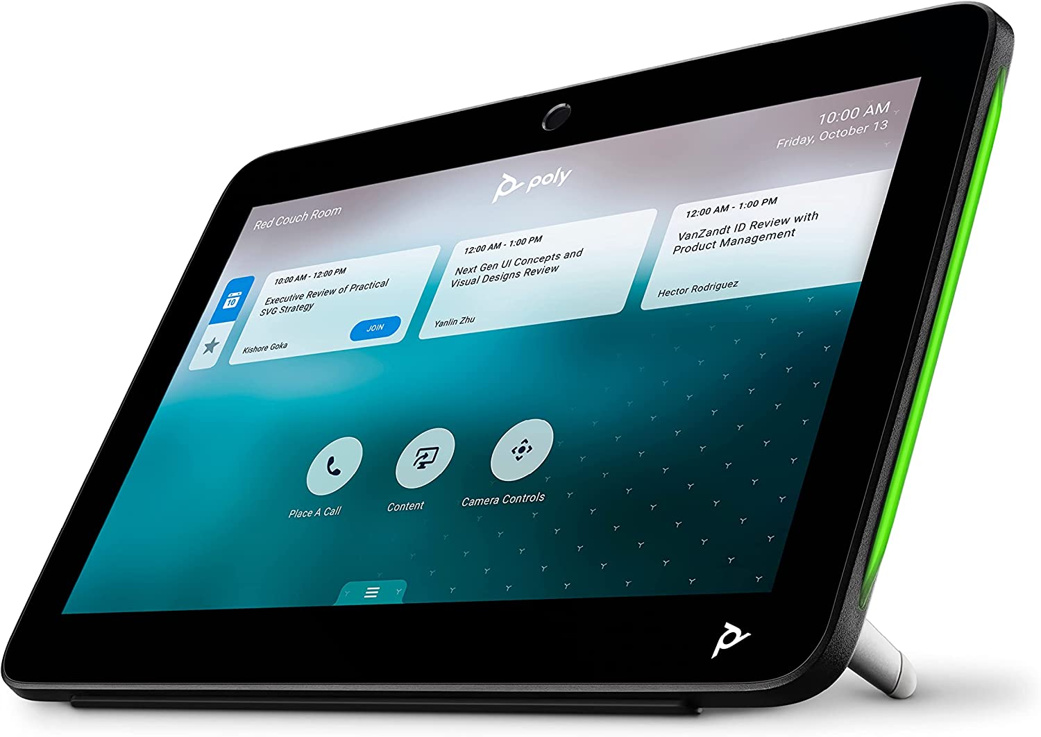 Poly TC10 Touch Control Panel for Room Scheduling & Meeting Contro ...