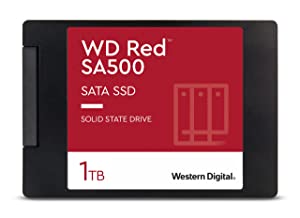 Western Digital 1TB WD Red SA500 NAS 3D NAND Internal SSD - SATA III 6 Gb/s, 2.5"/7mm, Up to 560 MB/s &amp; 500GB WD Red SA500 NAS 3D NAND Internal SSD - SATA III 6 Gb/s, 2.5"/7mm, Up to 560 MB/s 1TB SSD + 500GB WD Red SA500 SSD