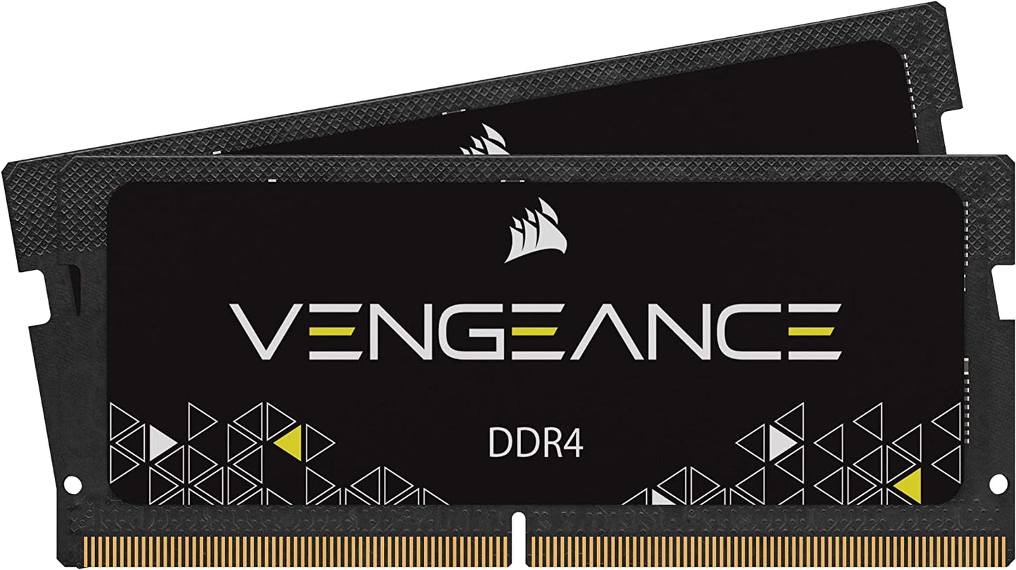 Corsair Memory Kit 16GB (2x8GB) DDR4 2400MHz SODIMM Memory, (2 x 8GB) 2400Mhz C16 (2 x 8GB) ddr4