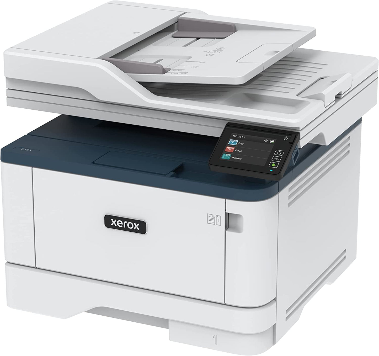 Xerox B305/DNI Multifunction Printer, Print/Scan/Copy, Black and White Laser, Wireless, All in One
