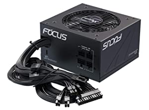 Seasonic Focus GM-850, 850W 80+ Gold, Semi-Modular, Fits All ATX Systems, Fan Control in Silent and Cooling Mode, 7 Year Warranty, Perfect Power Supply for Gaming and Various Application 850W FOCUS GM (new)
