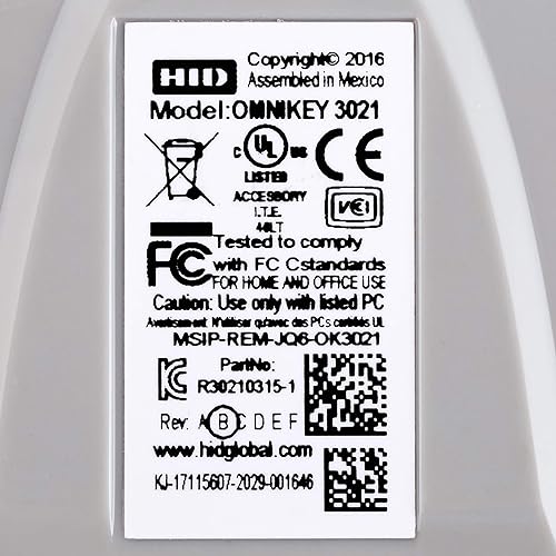 Omnikey 3021 Desktop Smart Card Reader, Non-Taa Compliant