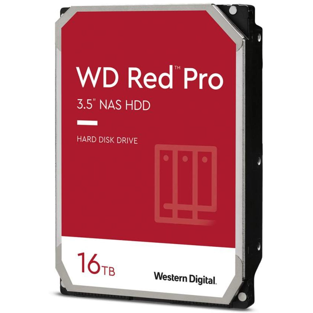 Western Digital Red Pro NAS Hard Drive - 16 TB