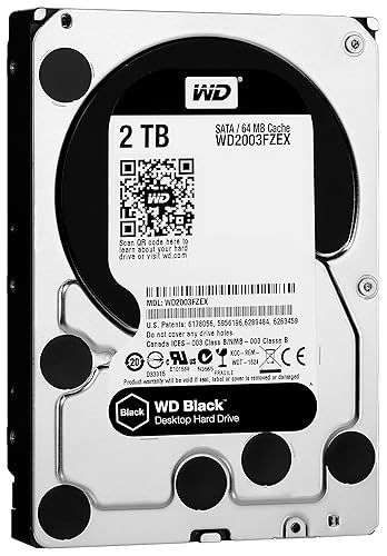 Western Digital WD2003FZEX 2TB 3.5? Internal Hard Drive â€“ Black