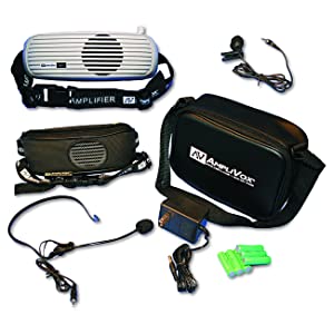 Amplivox S207 BeltBlaster Waistband Amplifier Includes Neoprene Case with Adjustable Belt - Dealtargets.com